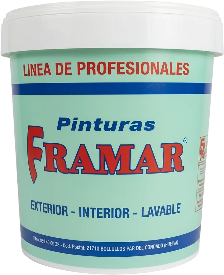 Plástico Satinado Interior Exterior